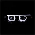 thumbnail image 3 of BMW E38 7-Series 740/750iL Smoke Dual Halo LED Projector Headlights, 3 of 4