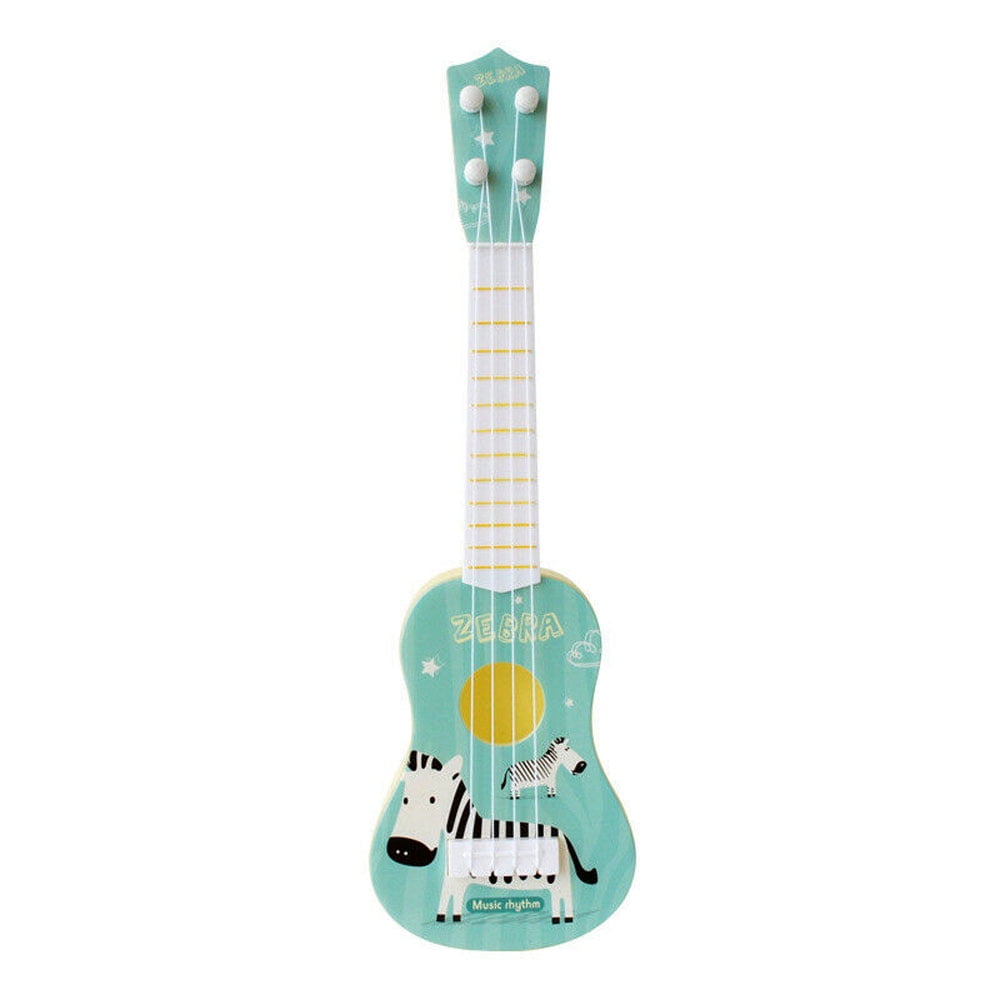 Kids Toy Guitar Ukulele Starter Nylon-String Mini Guitar Musical Instrument Educational Toy Gift for Beginner Children 