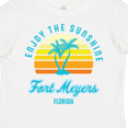 thumbnail image 4 of Inktastic Summer Enjoy the Sunshine Fort Meyers Florida in Blue Boys or Girls Toddler T-Shirt, 4 of 5