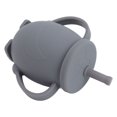 thumbnail image 1 of Silicone Sippy Cup, 230 Ml De Copa De Entrenamiento De La Copa Para Niños Pequeños Con Manijas De Paja Y Tapa Y No Slip Para Niños Pequeños, Tazas De Paja De Silicona A Prueba, 1 of 7