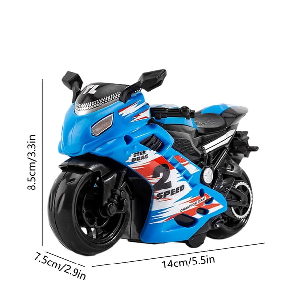 Moto Jouet électrique Avec Lumière Et Son – Modèle Simulation – Couleurs Vert/orange/rouge/bleu – Motricité Et Créativité – Cadeau Anniversaire Fille Et Garçon