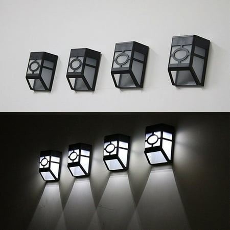 Solar Powered Wall Mount Led Light For Outdoor Garden Path Landscape Solar Powered Wall Mount Led Light For Outdoor Garden Path Landscape Fence Lamp Com