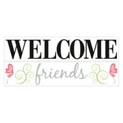 Welcome Friends Peel and Stick Wall Decals