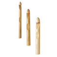 thumbnail image 4 of a refined and professional product description based on your input:\n\n \n\n**3pcs Wear Resistant Wooden Crochet Hooks – Smooth Finish, Ergonomic Design, 4 of 4