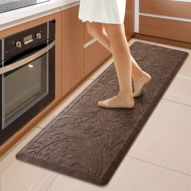Homesta Kitchen Mat Cushioned Anti, Kitchen Rugs Safe For Hardwood Floors