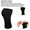 thumbnail image 3 of Par de muñequeras, muñequeras de compresión, muñequeras elásticas finas para mujeres y hombres, negro, talla XL, 3 of 7