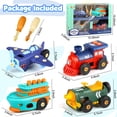 thumbnail image 6 of Flooyes Take-Apart Building Toys Car, Toddler & Kids Tool Set , STEM Educational Construction Toy for Ages 3+, Enhances Hands-On Skills for Preschool & Kindergarten, 6 of 7