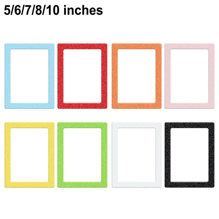 6 Pack Magnetic Picture Frame , Magnetic Frame With White Border, Magnetic  Photo Frames For Refrigerator 4x6 Reusable, Efrigerator Magnets For  Pictures Perfect Display Frame