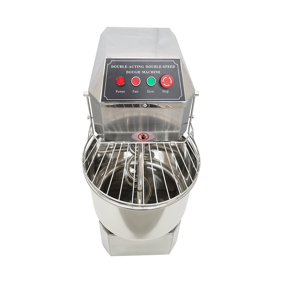 INTBUYING 30L Electric Dough Mixer Double Speed Double Action Stainless Steel