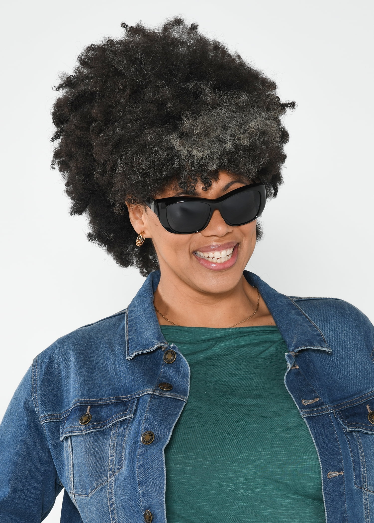 Solar Shield Dioptics Cat Eye Fashion Sunglasses