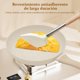 thumbnail image 2 of Juego de Ollas y Sartenes Antiadherentes 12 Piezas – Mango Removible, Apta Inducción y Horno – Granito Blanco, 2 of 8