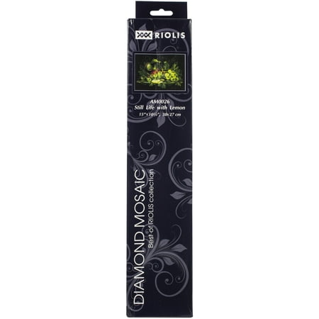 UPC: 4779046180330 | RIOLIS Diamond Mosaic Embroidery Kit 15 X10.75 -Still Life With Lemon
