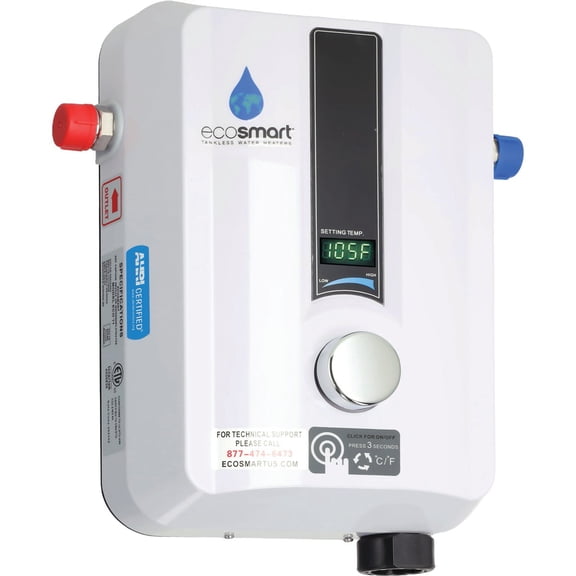 Ecosmart Electric 240 V 13 KW Electric Tankless Water Heater