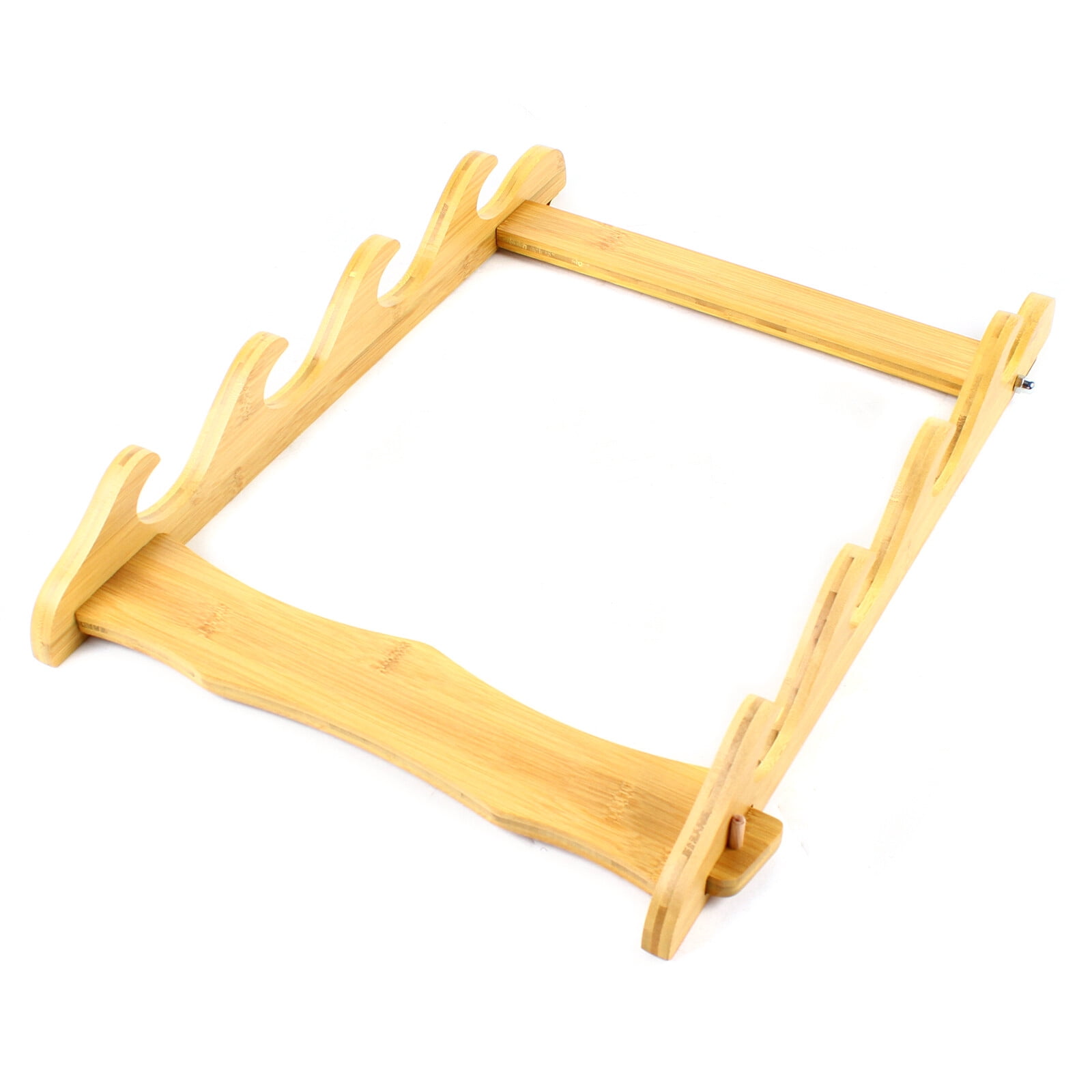 DENEST 4 Wall Mount Wooden  Natural Wood Finish Gun Storage Shelf Holder