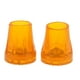 thumbnail image 2 of 4 Piezas profesion Antideslizante Bastón para Caminar Muleta Caña de Goma Patas Patas de Repuesto - Naranja, Diámetro 1 shamjiam Extremo de goma de las férulas de la muleta, 2 of 8