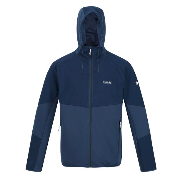 Regatta - Sudadera con Cremallera Highton Pro Con Capucha para Hombre (Vaquero Luz de Luna)