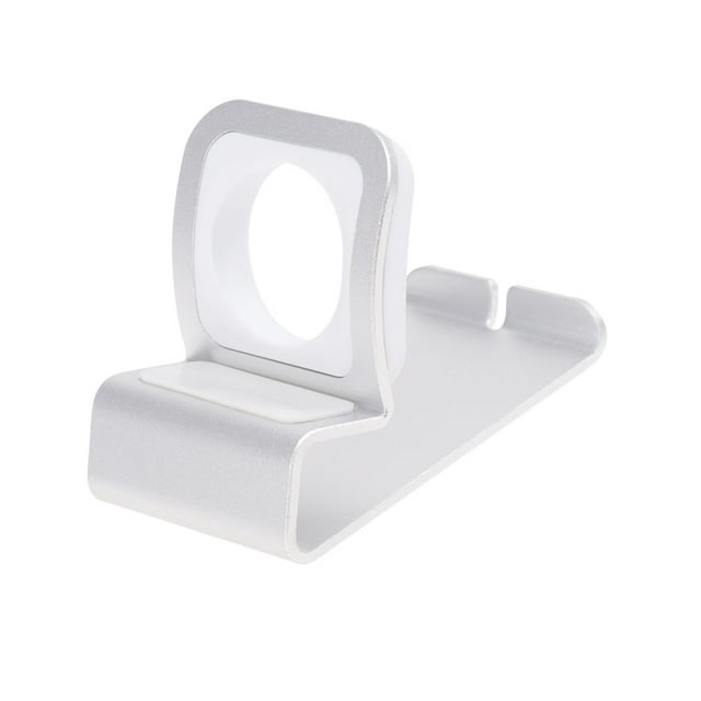 WEUVEB Smartwatch Charging Docks Aluminium Alloy Holder Silver In Home Study 1Pack