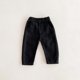 thumbnail image 4 of Cowsor Toddler Little Kids Barrel Jeans Kids Casual Denim Joggers Soft Relax Fit Ankle Length Trousers, 4 of 6