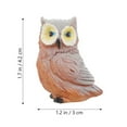 thumbnail image 4 of Owl Decor Mini Simulated Owl Garden Decoration Outdoor Yard Decor Statue Accessory, 4 of 5