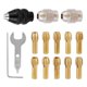 thumbnail image 1 of Juego de pinzas Drill Chuck MadyiBoshi, 15 piezas, con Dremel 4486 Rotary, 1 of 6