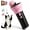 Black, variant on Automatic Cat Teaser Launcher, Electric Interactive Toy with Retractable Rope & Fuzzy Ball for Indoor Cat Exercise