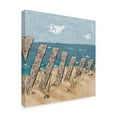 thumbnail image 2 of Trademark Fine Art 'Beach Scene Triptych II' Canvas Art by Jade Reynolds, 2 of 4