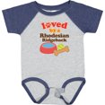 thumbnail image 3 of Inktastic Rhodesian Ridgeback Loved by a (dog Breed) Boys or Girls Baby Bodysuit, 3 of 5