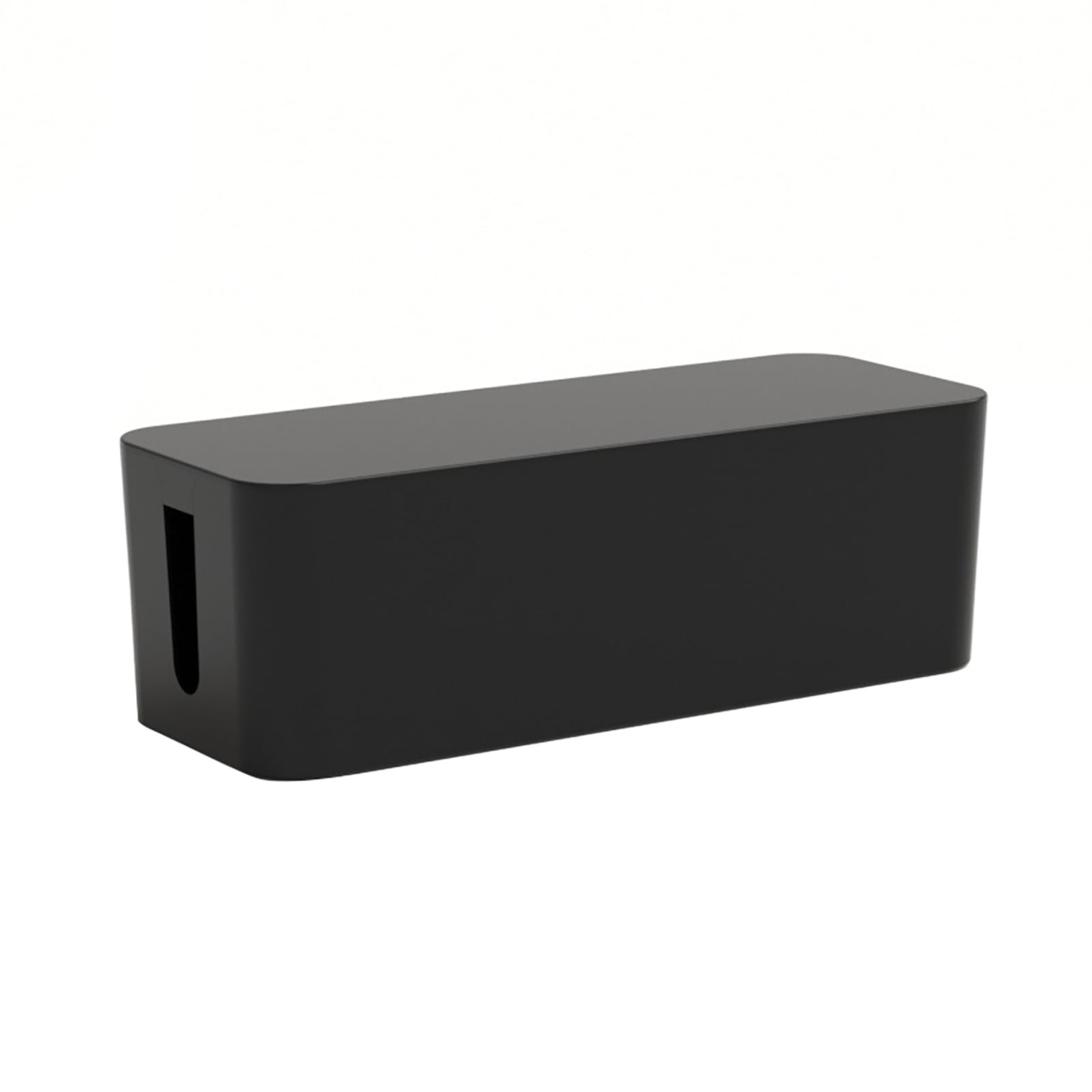 Xinyolin Power Strip Storage Box Multi-purpose Strong Bearing Capacity Good Hardness Desk Anti-skid Cable Management Box for Office