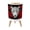 Color 3, variant on Small Trash Can with Lid Silhouette Bear Walking Forest Birds Sky Hunting Rustic 1.8 Gallon Dog Proof Trash Can Round Garbage Can Waste Bin Wastebasket for Bathroom Bedroom Living Room