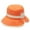Dark Orange, variant on UDIYO Fisherman Hat with Chin Strap UV Protection Breathable Kids Bucket Hat for Beach