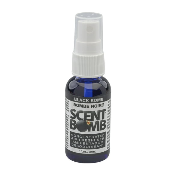Scent Bomb Black Bomb Scent Spray Air Freshener, 1 oz.