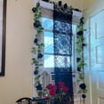 thumbnail image 5 of 2 Pack Black Artificial Flower Garland Each 6.5FT Fake Rose Vine Hanging Rose Garland for Wedding Flowers Xmas Table Centerpiece Arrangement Mirror Decor, 5 of 5