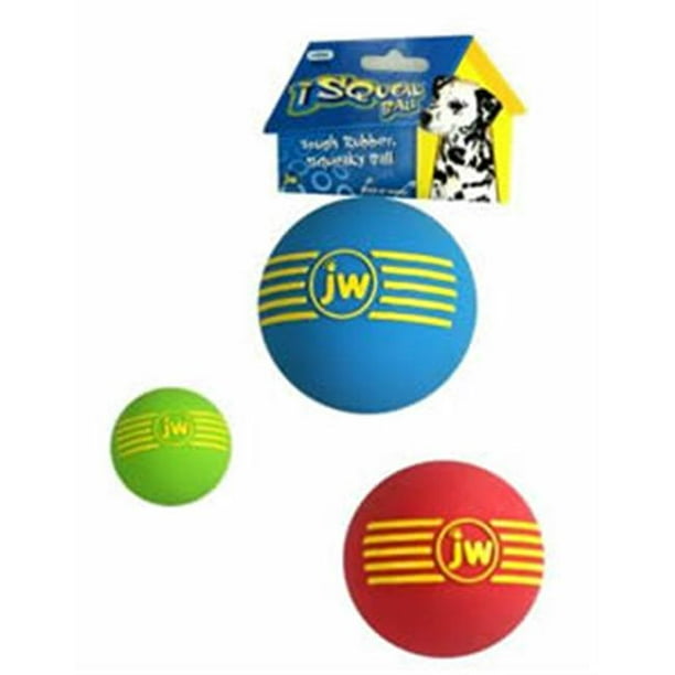 JW Pet Company 08043032 JW Pet Company Insight iSqueak Ball 3.5in Lg