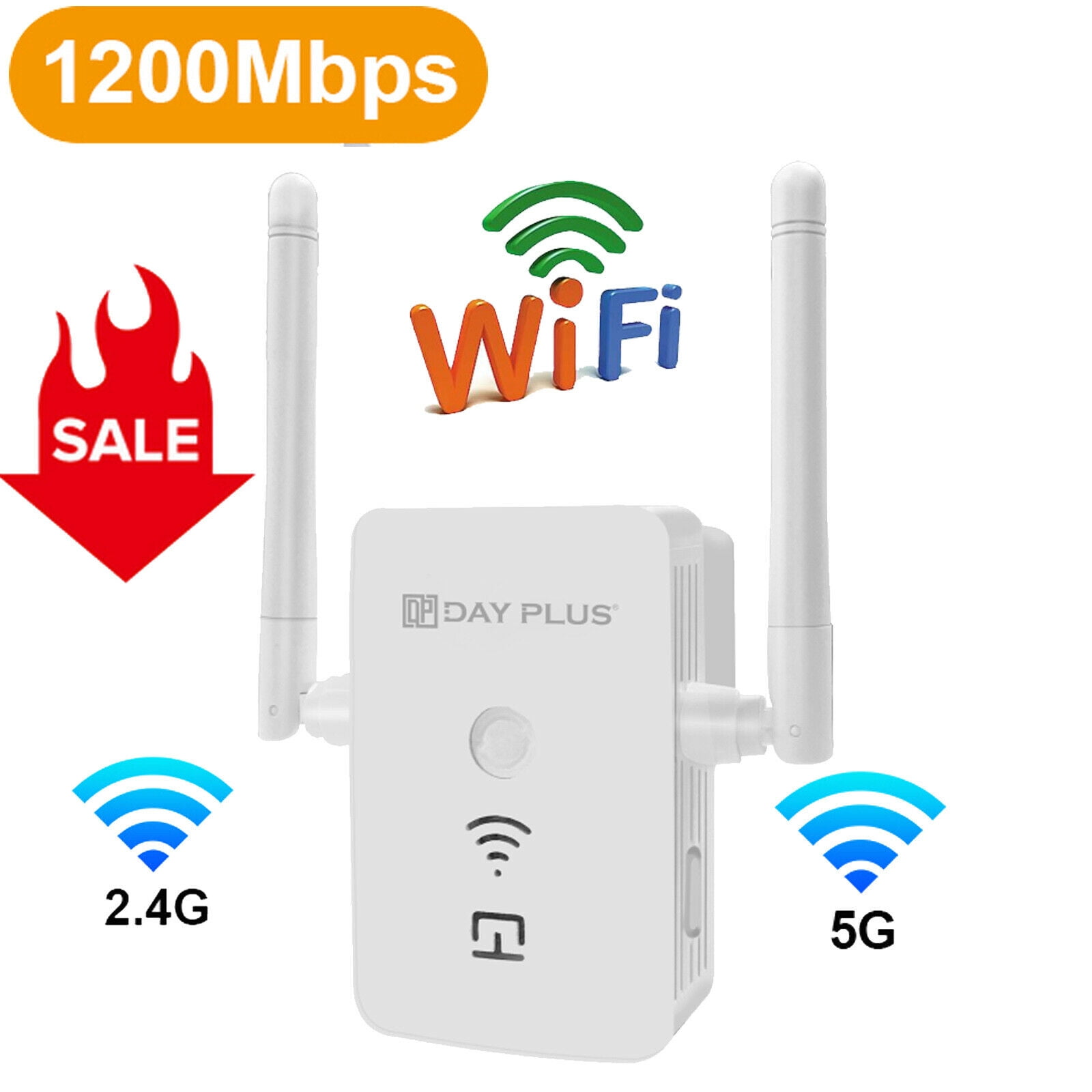 Bowoshen Dual Band WiFi Extender Zen Booster 300Mbps Range