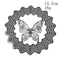thumbnail image 1 of Wind Spinner for Yard Garden Magical 3D Visual Effect Flowing Wind Chimes Catcher Mirror Reflective Hanging Decor Bird Deterrent, 1 of 5