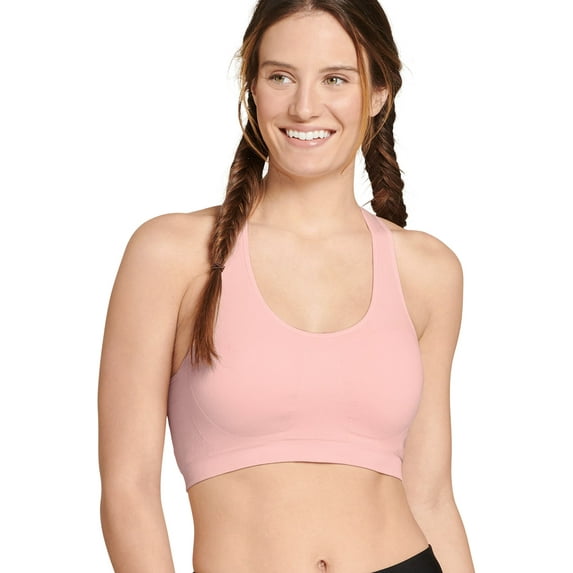 Jockey Womens Seamless Sports Bra Removable Cups Bras Sports Bras nylon