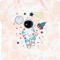 thumbnail image 4 of Inktastic Astronaut the Moon Spaceship and Shooting Star for Light Colors Boys or Girls Baby Bodysuit, 4 of 5