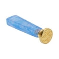thumbnail image 5 of Sello Sello Vintage Hermoso Patrón Exquisito Sello de Sellado de Cera con Mango Desmontable para Tarjeta de Invitación DIY Sobre Caja Rosa, Mango Azul, 5 of 5