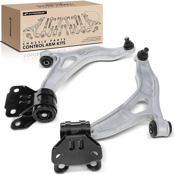 A-Premium 2Pcs Front Lower Control Arm and Ball Joint Assembly Compatible with Ford Focus 2012-2018 C-Max 2013-2018