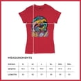 thumbnail image 5 of Tee Hunt Dean Russo Cute Lazy Sloth T-Shirt Funny Wild Life Colorful Women's T-Shirt Tee, Red, Medium, 5 of 5
