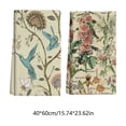 thumbnail image 3 of Bcylexb Floral Kitchen Towels 2 Pack, 16"x 24" Highly Absorbent Jacquard Tea Towels Printed Reusable Dish Towels Hand Towels for Counter Glass Gifting Housewarming, 3 of 6