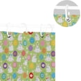 thumbnail image 5 of FREEAMG Shower Curtains Colorful Easter Eggs Cute Bunny Curtain，Waterproof Fabric Decor Shower Curtains for Bathroom Set with 12 Hooks, 66"x 72", 5 of 6