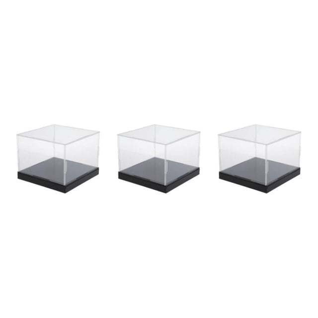 Billuyoard Clear Acrylic Display Box Dustproof Figures 10x25x15cm Case Toy Model Type1 NO1