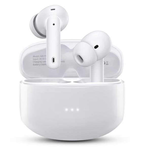 Auriculares inalámbricos XIAOWTEK A40 Pro 50 horas de reproducción con micrófono IPX7