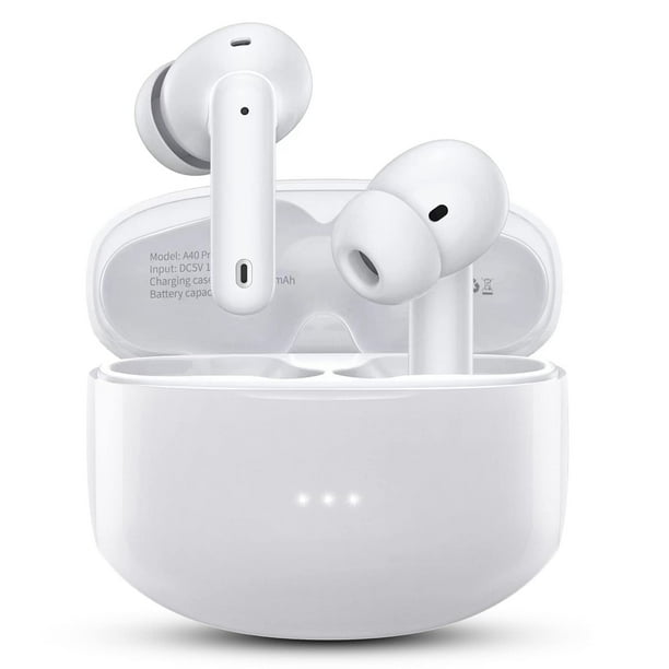 Auriculares inalámbricos XIAOWTEK A40 Pro 50 horas de reproducción con micrófono IPX7