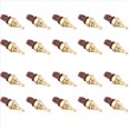 thumbnail image 1 of 20X Auto Temperature Sensor 13650-73H00 Water Coolant Temperature Sensor for AERIO GRAND VITARA KIZASHI SX4,20 * Coolant Temperature Sensor,Brown & Silver, 1 of 5