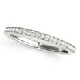 thumbnail image 2 of Aonejewelry 0.25 Ctw. Elegant and Simple Diamond Wedding Band in 10K White Gold, 2 of 4