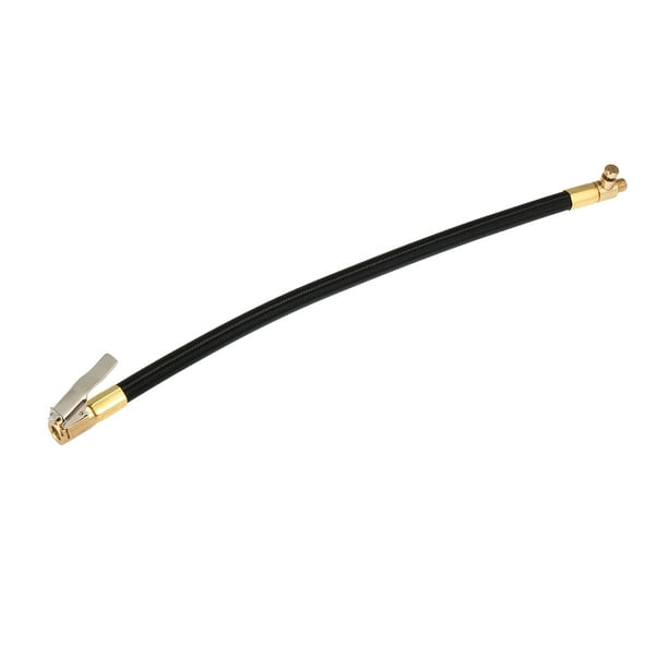 30cm 12" Coche Neumático Válvula Tubería Aire Mandril Inflador Bomba Extensión Manguera