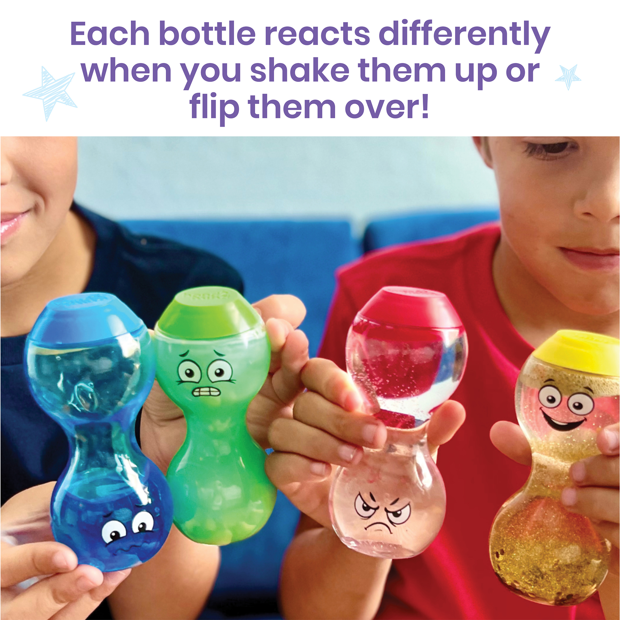 hand2mind Express Your Feelings Sensory Bottles (4-Pack) photo 5