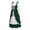 Green, variant on Hurxie Women's Medieval Renaissance Costume Cosplay Over Dress Vampire Bride Dress for Halloween Birthday Party